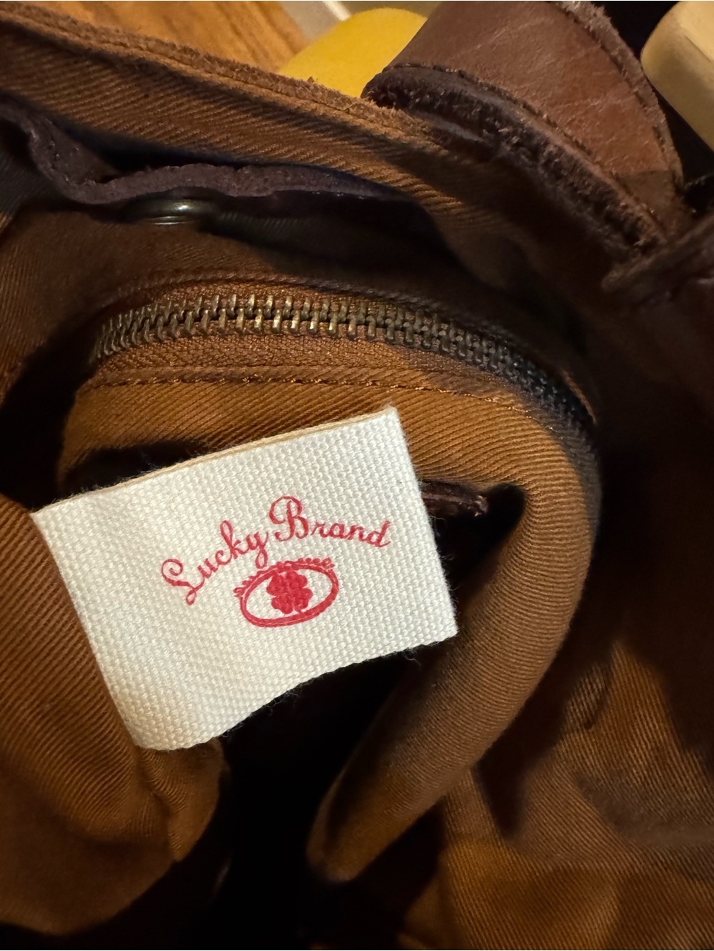 Lucky Brand Canvas and Leather Backpack - Picture 11 of 13